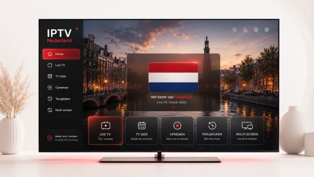 Hovedillustrasjon for 2026-guiden til å installere IPTV Smarters Pro på en Samsung Smart TV.